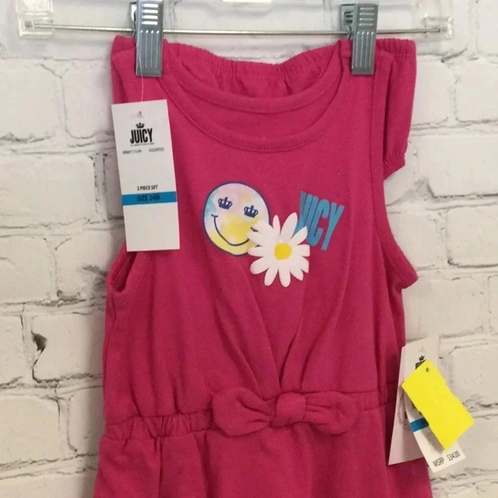 NWT Juicy Daisy 2pc Dress Set size 24M